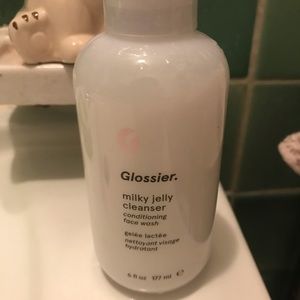 Glossier facial cleanser!